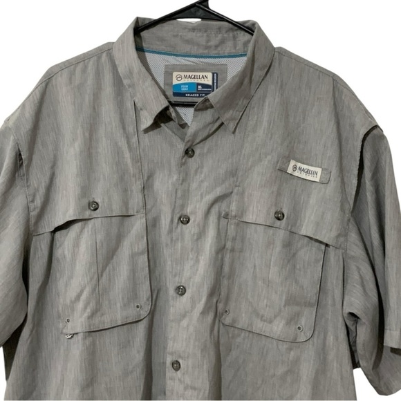 Bundle of 3 Magellan Men's Relaxed Fit Fish Gear Short Sleeve Shirt Sz XL - Picture 14 of 16
